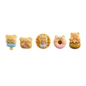 SET PINS 5UND. CLIP&CALM BACK2FUN OSO ROSA
