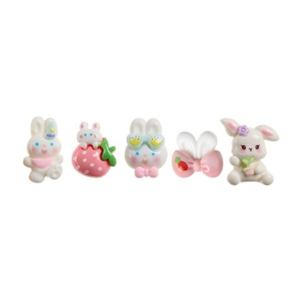 SET PINS 5UND. CLIP&CALM BACK2FUN CONEJITO MORADO