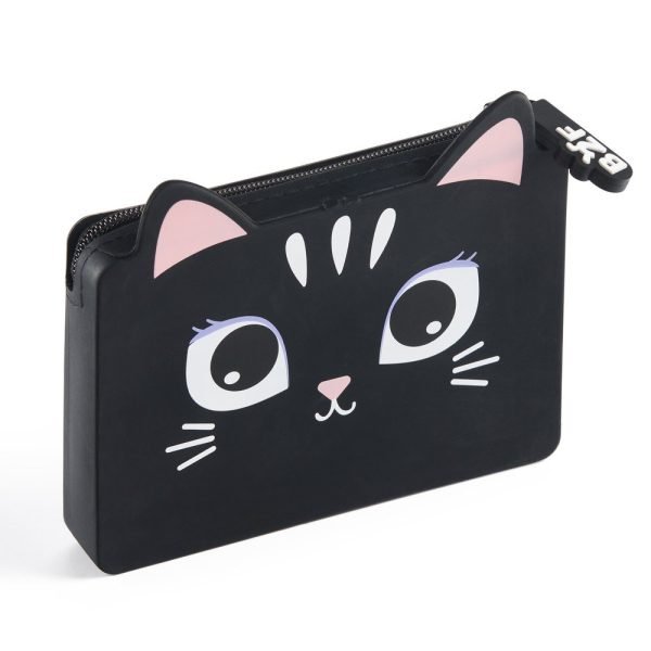 MONEDERO RECTANGULAR BACK2FUN GATO