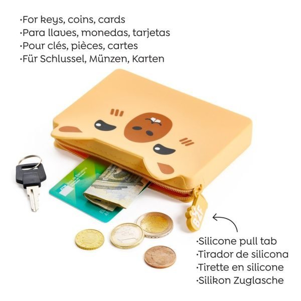 MONEDERO RECTANGULAR BACK2FUN CAPIBARA - Imagen 2