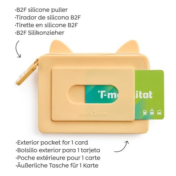 MONEDERO RECTANGULAR BACK2FUN CAPIBARA - Imagen 5