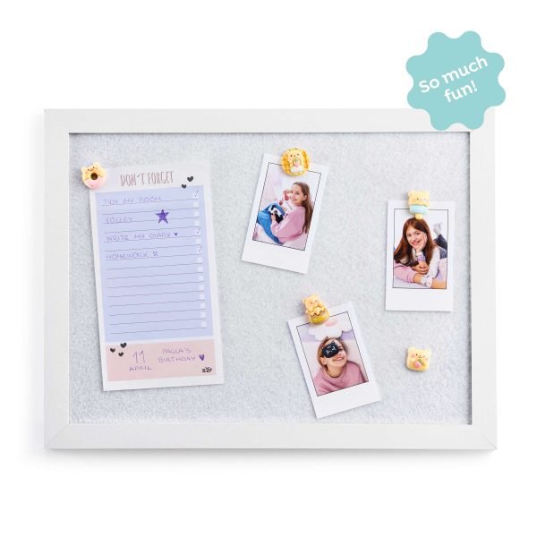 SET PINS 5UND. CLIP&CALM BACK2FUN OSO ROSA - Imagen 2