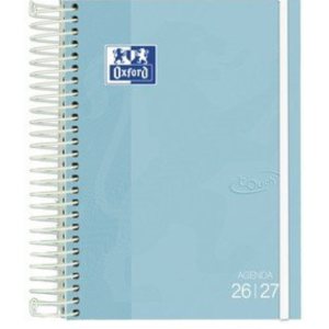 AGENDA ESCOLAR OXFORD 26/27 A5 DIARIA TOUCH AZUL