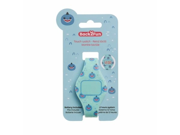 RELOJ TACTIL MIQUELRIUS COLOR AZUL TIBURÓN