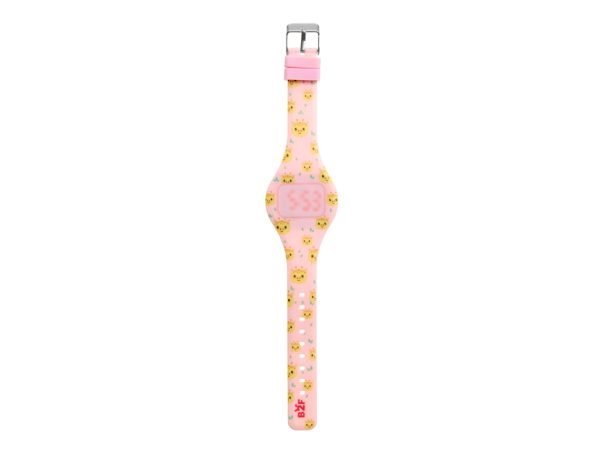 RELOJ TACTIL MIQUELRIUS COLOR ROSA Y AMARILLO GIRAFA - Imagen 2