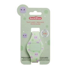 RELOJ TACTIL MIQUELRIUS COLOR VERDE Y MORADO PULPO