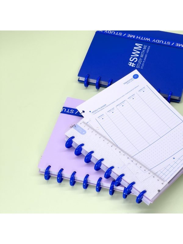 AGENDA ESCOLAR CARCHIVO INGENIOX 26/27 A5 SEMANAL STUDY WITH ME AZUL - Imagen 6