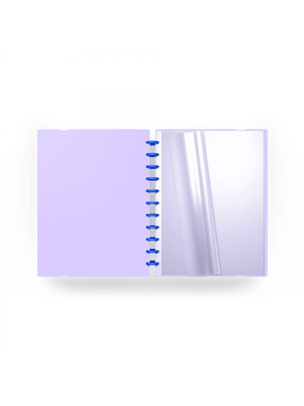 CARPETA FUNDAS ESPIRAL CARCHIVO 30 UND. STUDY WITH ME MALVA - Imagen 3