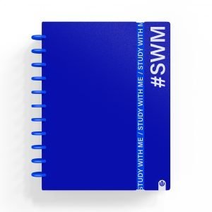 CUADERNO CARCHIVO INGENIOX A4 STUDY WITH ME AZUL