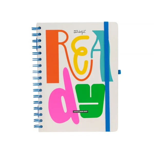 AGENDA ESCOLAR MRWONDERFUL 26/27 A5 SEMANAL READY