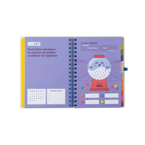 AGENDA ESCOLAR MRWONDERFUL 26/27 A5 SEMANAL READY - Imagen 7