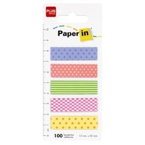 BANDERITAS ADHESIVAS PASTEL ESTAMPADAS