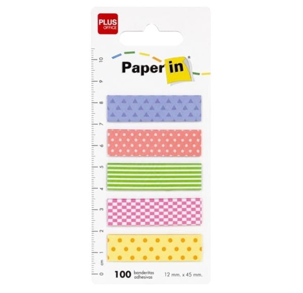 BANDERITAS ADHESIVAS PASTEL ESTAMPADAS