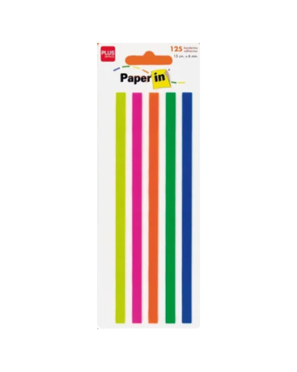 BANDERITAS ADHESIVAS TIPO SUBRAYADOR NEON