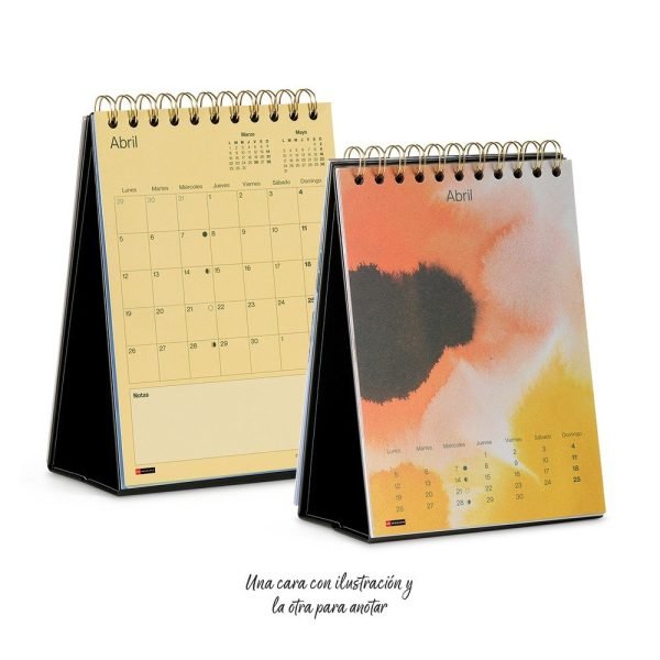 CALENDARIO SOBREMESA MIQUELRIUS 2027 15X20 ACUARELA - Imagen 2