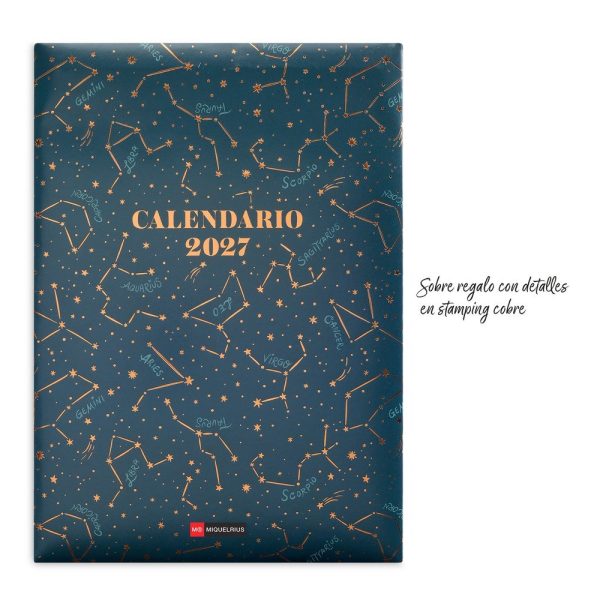 CALENDARIO PARED MIQUELRIUS 2027 28X39,7 ASTRAL - Imagen 5