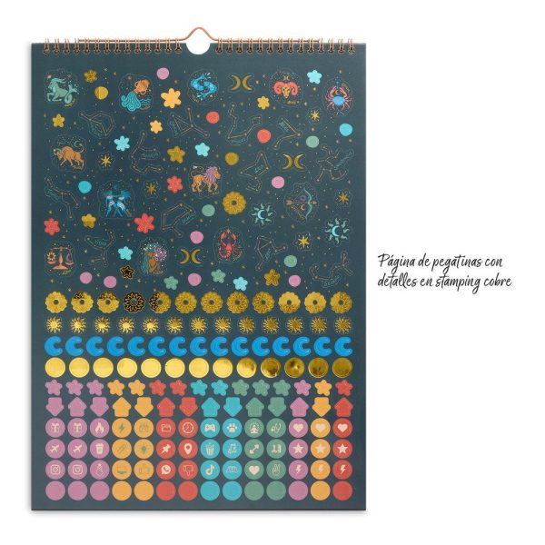 CALENDARIO PARED MIQUELRIUS 2027 28X39,7 ASTRAL - Imagen 4