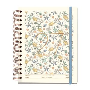 AGENDA ANUAL MIQUELRIUS 2027 A5 DIARIA CREAM LIBERTY