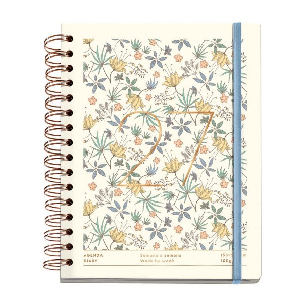 AGENDA ANUAL MIQUELRIUS 2027 A5 DIARIA CREAM LIBERTY
