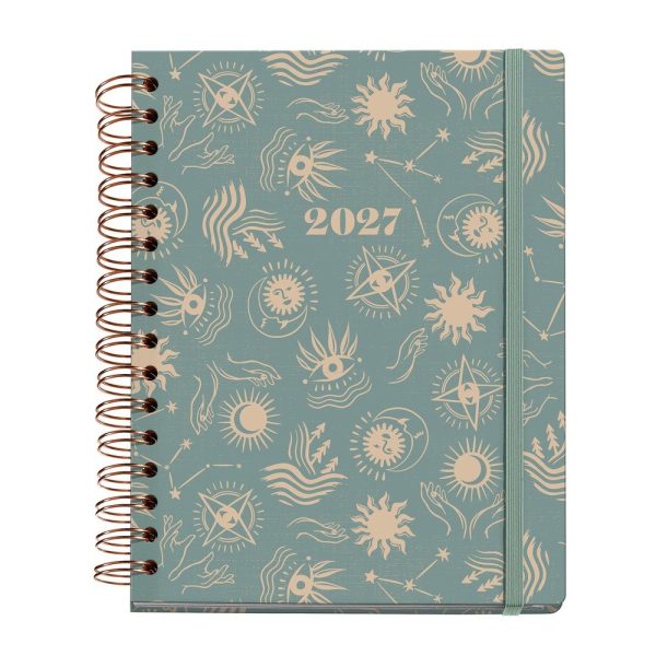 AGENDA ANUAL MIQUELRIUS 2027 A5 SEMANAL GOOD FORTUNE