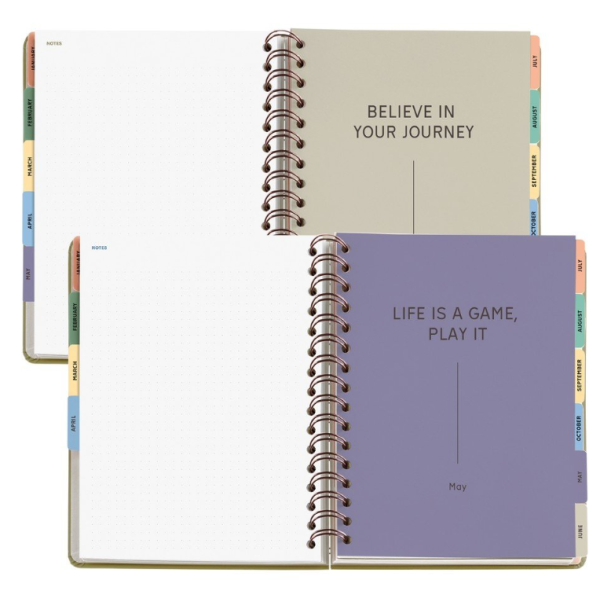 AGENDA ANUAL MIQUELRIUS 2027 A5 DIARIA CREAM LIBERTY - Imagen 4