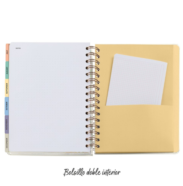 AGENDA ANUAL MIQUELRIUS 2027 A5 DIARIA CREAM LIBERTY - Imagen 8