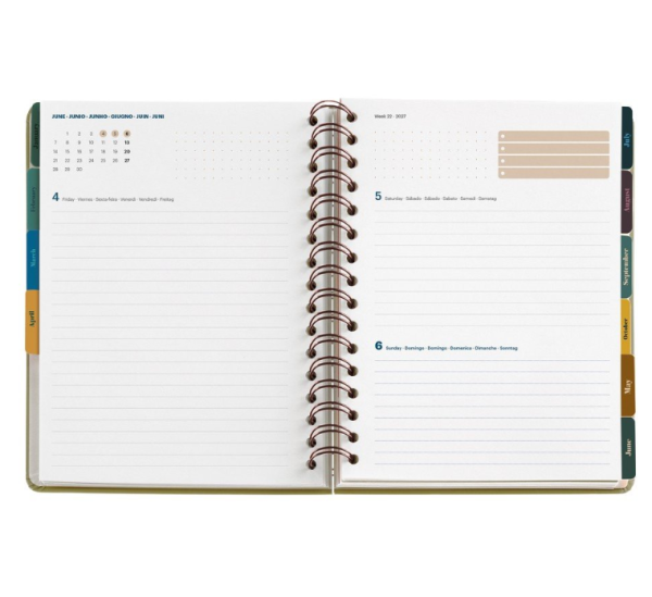 AGENDA ANUAL MIQUELRIUS 2027 A5 DIARIA CONSTELLATIONS - Imagen 8