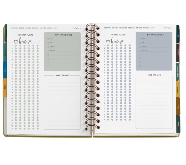 AGENDA ANUAL MIQUELRIUS 2027 A5 DIARIA CONSTELLATIONS - Imagen 5