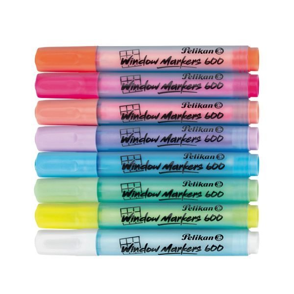 ESTUCHE ROTULADOR WINDOW MARKER 600 PELIKAN 8 COLORES SURT - Imagen 4