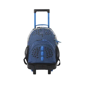 MOCHILA TOTTO ESCOLAR CARRO KIDS DINO BLUE